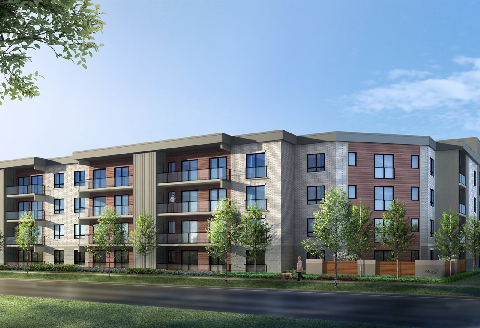 Marbella Condos, a four-storey condominium in Niagara Falls, Ontario